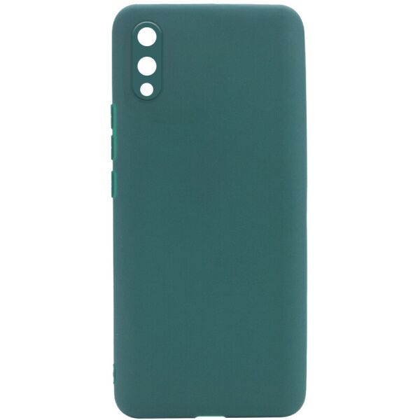 

Силиконовый чехол Candy Full Camera для Samsung Galaxy A02 Зеленый / Forest green