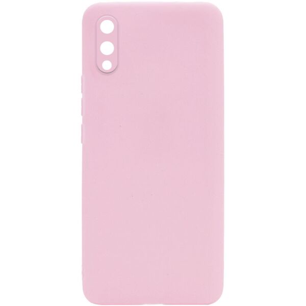 

Силиконовый чехол Candy Full Camera для Samsung Galaxy A02 Розовый / Pink Sand