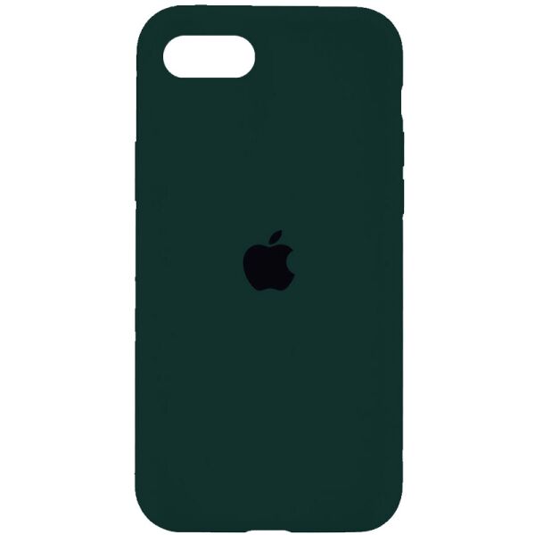

Чехол Silicone Case Full Protective (AA) для Apple iPhone 7 / 8 / SE (2020) (4.7″) Зеленый / Forest green