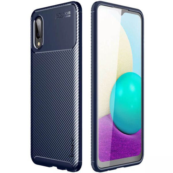 

TPU чехол iPaky Kaisy Series для Samsung Galaxy A02 Синий