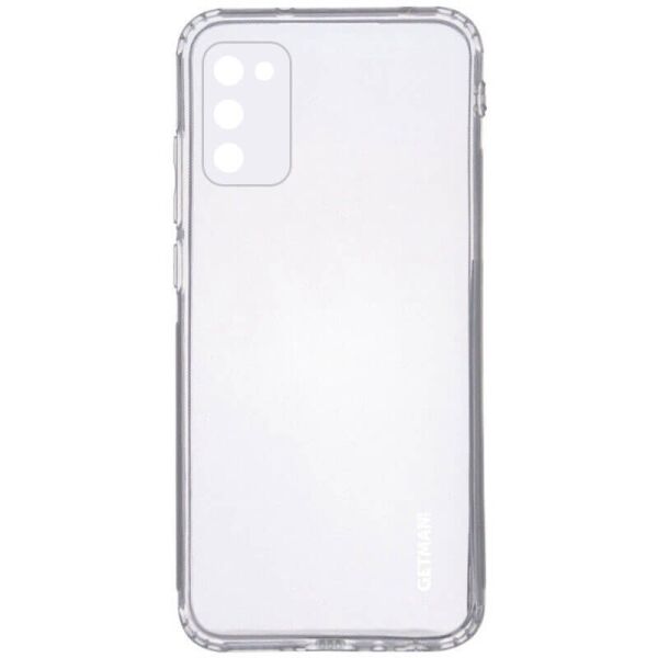 

TPU чехол GETMAN Clear 1,0 mm для Samsung Galaxy A02s Бесцветный (прозрачный)