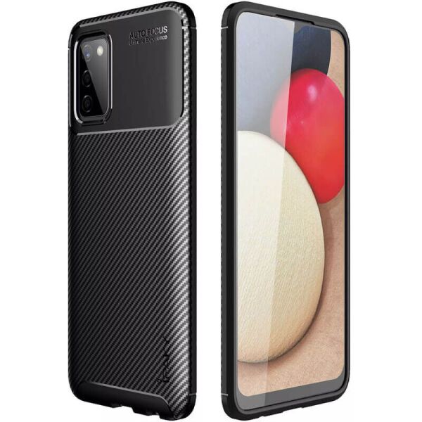 

TPU чехол iPaky Kaisy Series для Samsung Galaxy A02s Черный