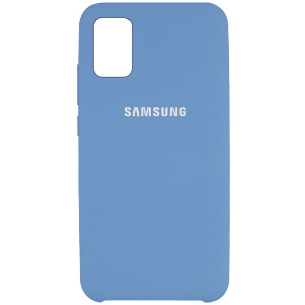 

Чехол Silicone Cover (AAA) для Samsung Galaxy A51 Синий / Denim Blue