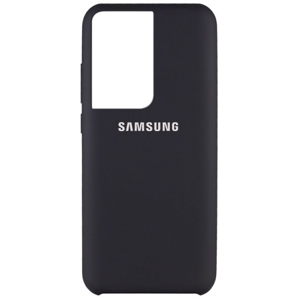 

Чехол Silicone Cover (AAA) для Samsung Galaxy S21 Ultra Черный / Black