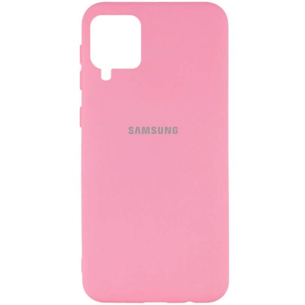 

Чехол Silicone Cover My Color Full Protective (A) для Samsung Galaxy A12 Розовый / Pink