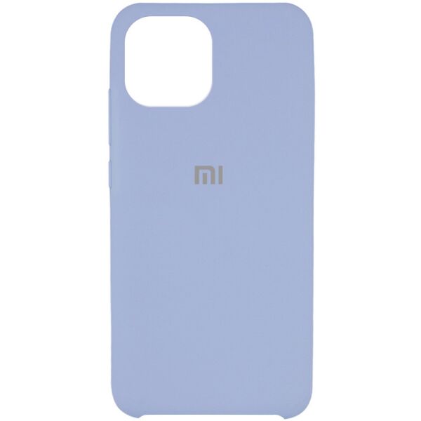 

Чехол Silicone Cover (AAA) для Xiaomi Mi 11 Голубой / Lilac Blue