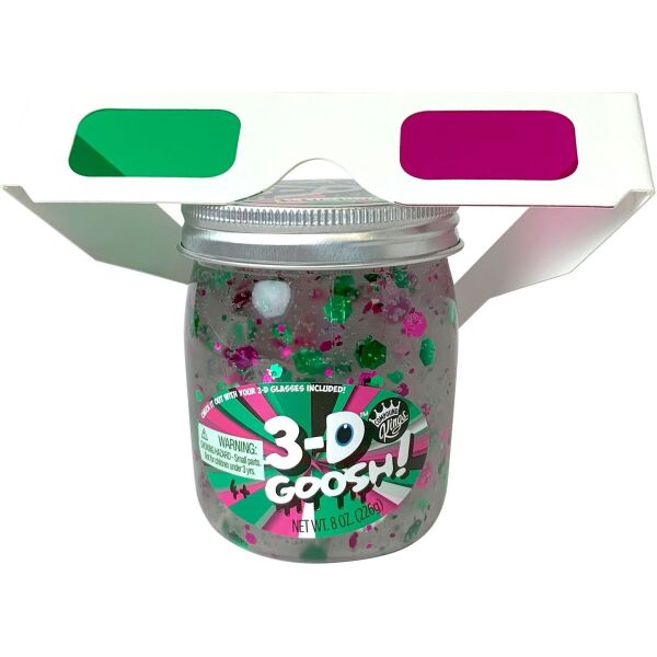 

Лизун Slime Compound Kings - 3-D Goosh с очками, розовый / зеленый, 226 g (г) (300116_2)