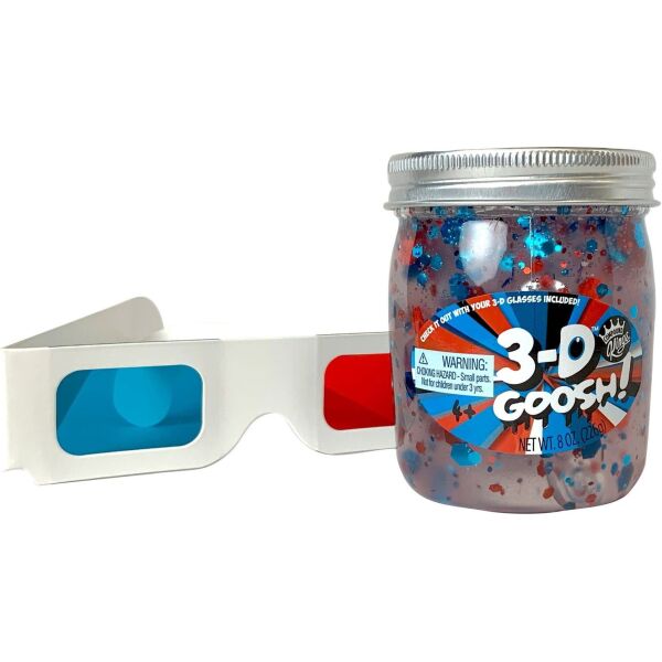 

Лизун Slime Compound Kings - 3-D Goosh с очками, красный / белый / синий, 226 g (г) (300116_1)