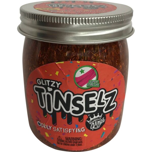 

Лизун Slime Compound Kings - Glitzy Tinselz, аромат Апельсин, 210 g (г)