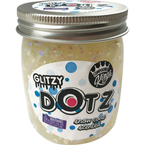 

Лизун Slime Compound Kings- Glitzy Dotz, аромат Зимний, 210 g (г)