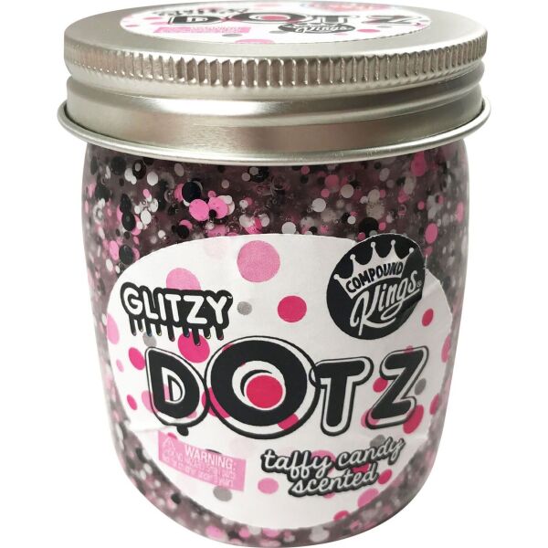 

Лизун Slime Compound Kings- Glitzy Dotz, аромат Ириска, 210 g (г)