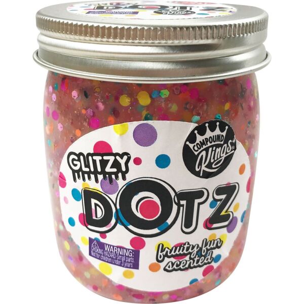 

Лизун Slime Compound Kings- Glitzy Dotz, аромат Фрукты, 210 g (г)