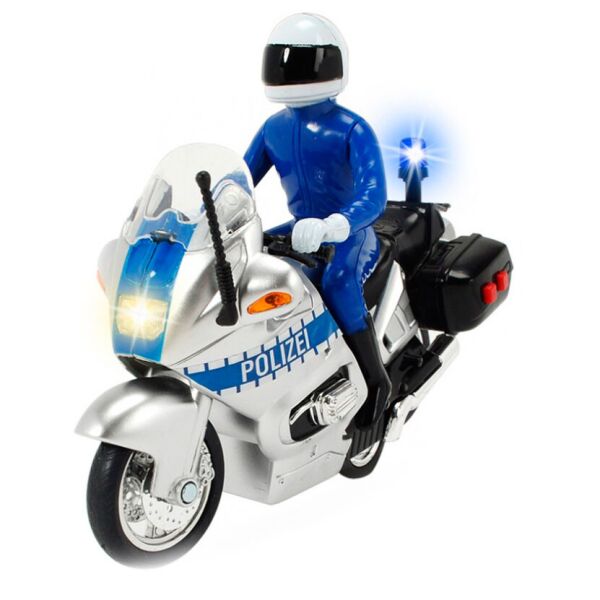 

Мотоцикл Полицейский патруль с фигуркой длина 15 см Dickie Toys BR86868
