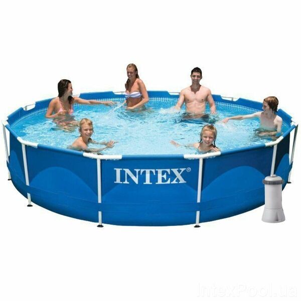 

Каркасный бассейн Intex 28212, 366*76 см (2 006 л/ч, насос, объем 6503 л)