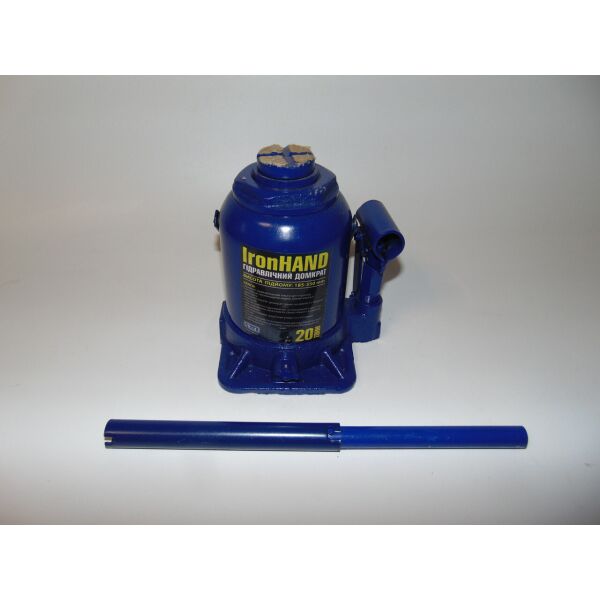 

Домкрат гидравлический бутылочного типа, Vitol ДБ-15002/JX107S, 20т