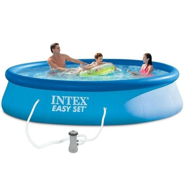 

Наливной бассейн с фильтром насосом Intex 28142, 396*84 см (2 006 л/ч)