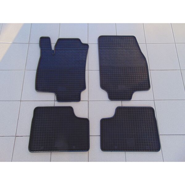 

Коврики в салон резиновые для Opel Astra G 98-/Opel Astra H 04-, Polytep, комплект 4шт