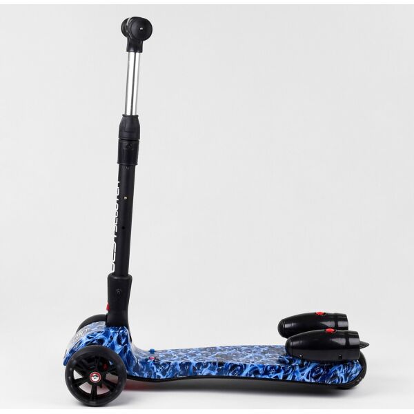 

Самокат трехколесный Best Scooter MAXI с парогенератором светящимися турбинами, пускающими дым