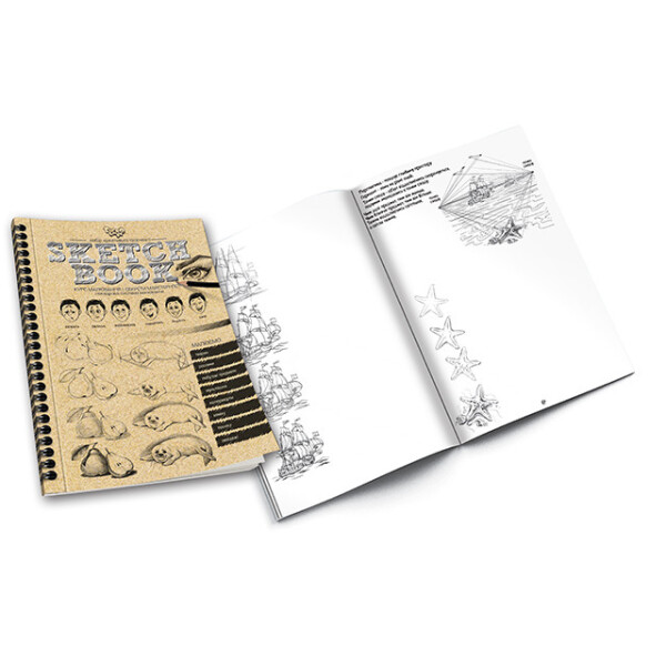 

Комплект креативного творчества Danko Toys Sketch Book укр. (6628DT)