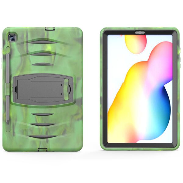 

Чехол Heavy Duty Case для Samsung Galaxy Tab S6 Lite 10.4 P610 / P615 Green Camo