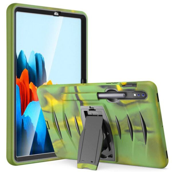 

Чехол Heavy Duty Case для Samsung Galaxy Tab S7 11.0 T870 / T875 Green Camo