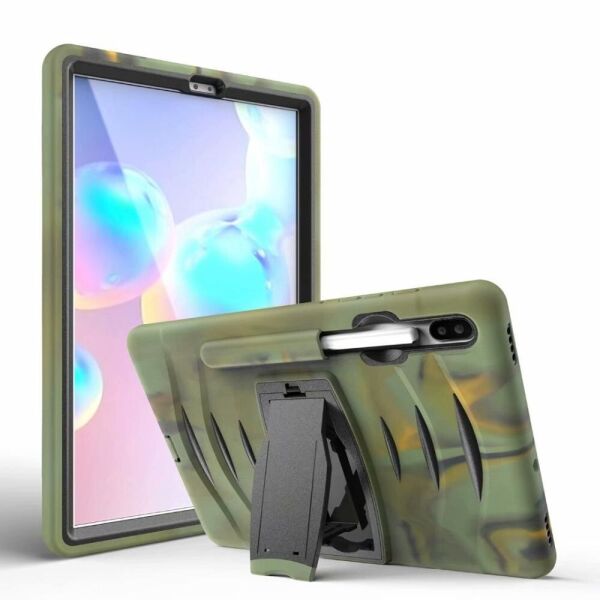 

Чехол Heavy Duty Case для Samsung Galaxy Tab S6 10.5 T860 / T865 Green Camo