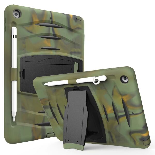 

Чехол Heavy Duty Case для Apple iPad 10.2 / iPad 7 2019 / iPad 8 2020 Green Camo
