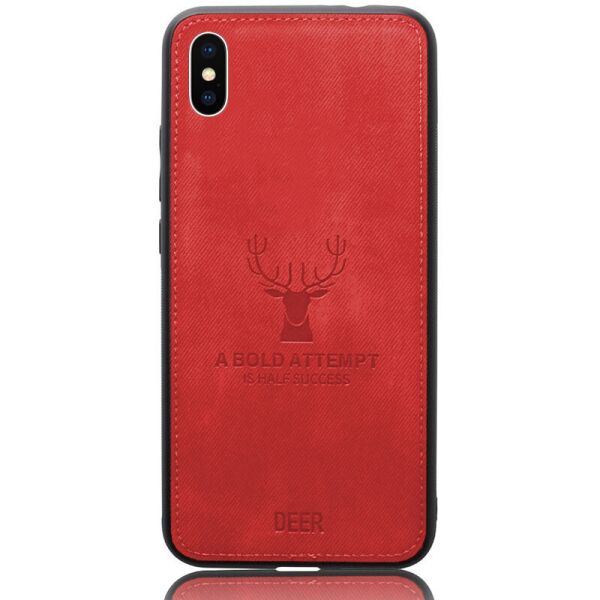

Чехол Deer Case для Apple iPhone XS Max Red