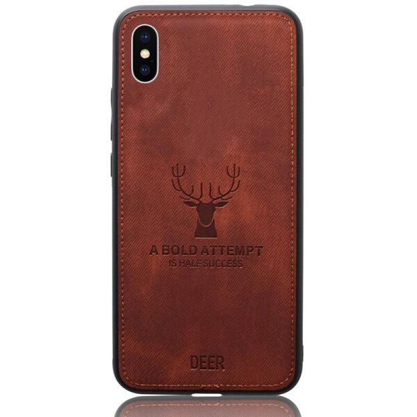 

Чехол Deer Case для Apple iPhone X / XS Brown