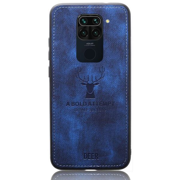 

Чехол Deer Case для Xiaomi Redmi Note 9 Blue