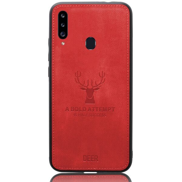 

Чехол Deer Case для Samsung Galaxy A20s Red