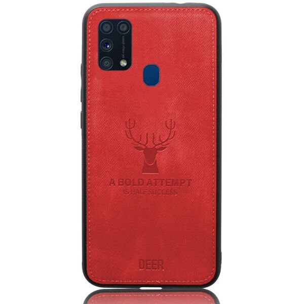 Акція на Чехол Deer Case для Samsung Galaxy M31 Red від Allo UA