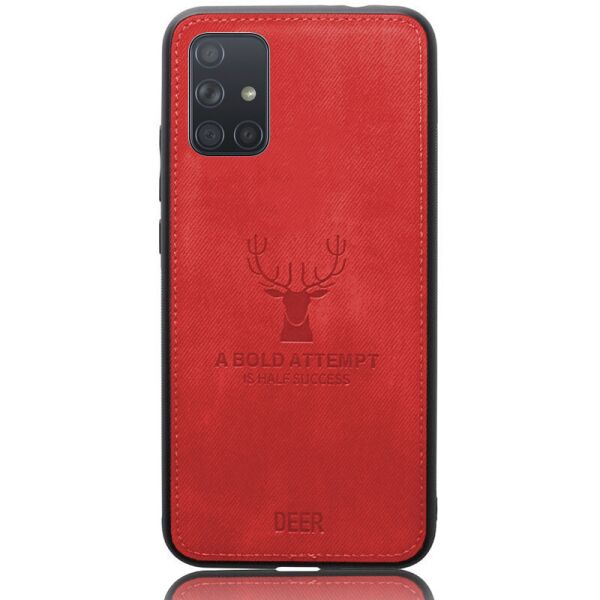 

Чехол Deer Case для Samsung Galaxy A71 Red