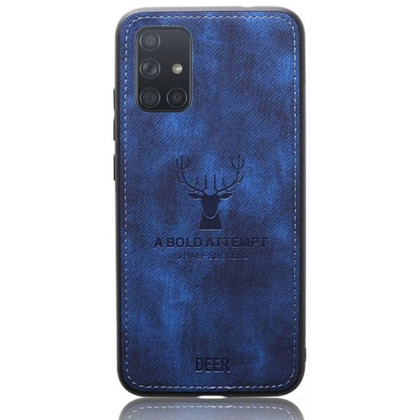 

Чехол Deer Case для Samsung Galaxy A71 Blue