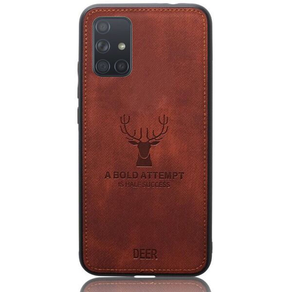 

Чехол Deer Case для Samsung Galaxy A71 Brown