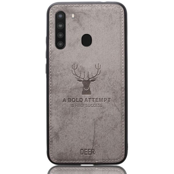 Акція на Чехол Deer Case для Samsung Galaxy A21 Grey від Allo UA