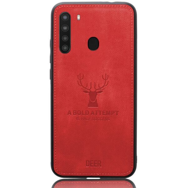 

Чехол Deer Case для Samsung Galaxy A21 Red