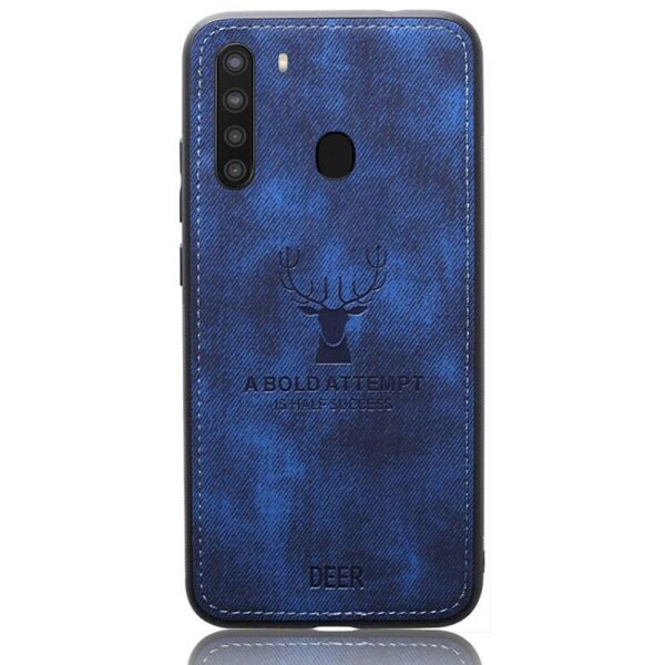 

Чехол Deer Case для Samsung Galaxy A21 Blue