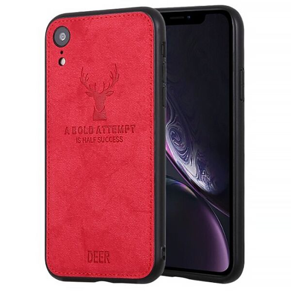 

Чехол Deer Case для Apple iPhone XR Red