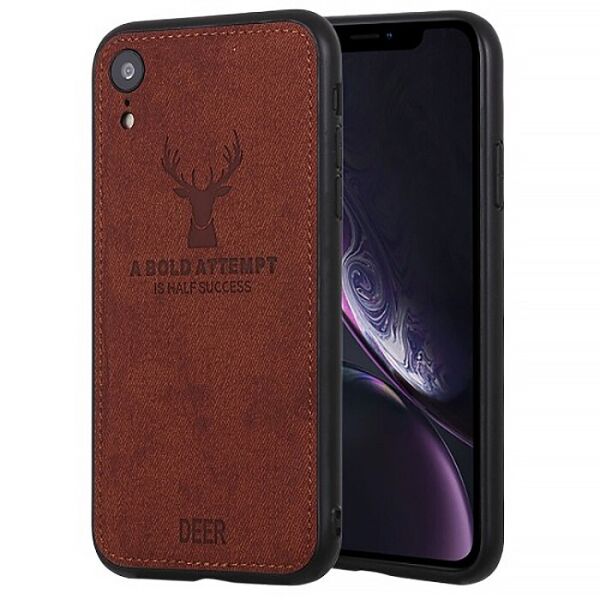 

Чехол Deer Case для Apple iPhone XR Brown