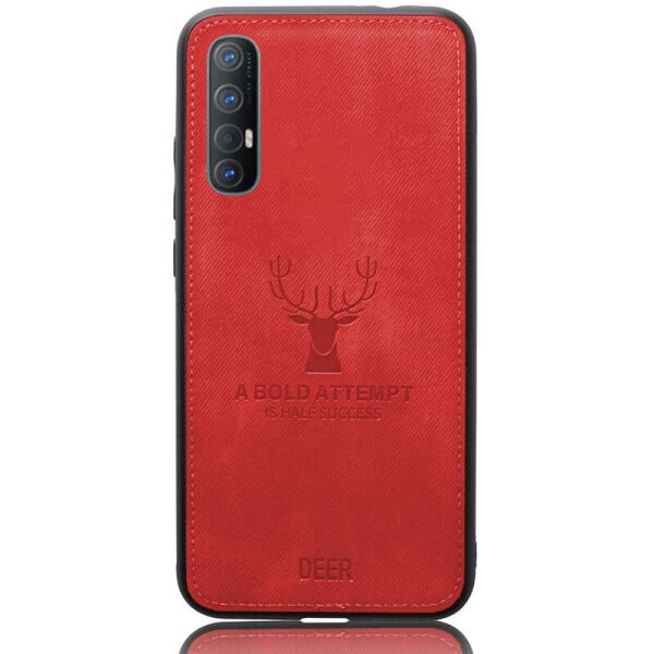 

Чехол Deer Case для Oppo Reno 3 Pro Red