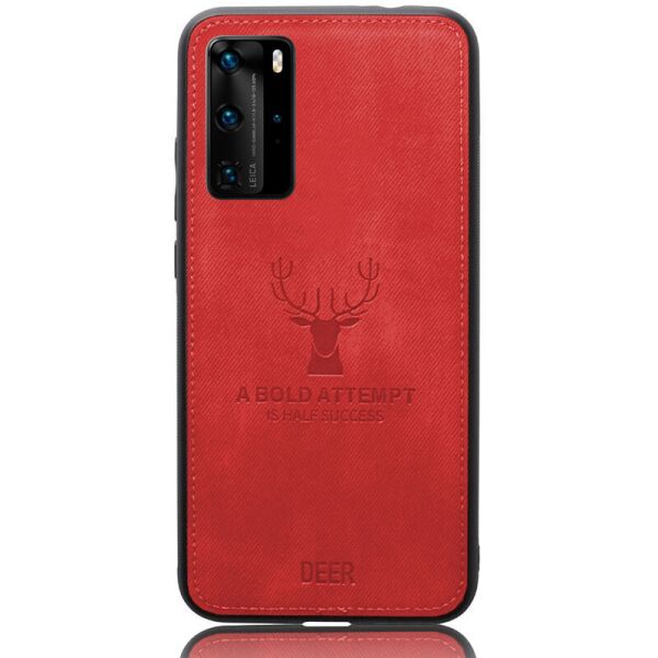 

Чехол Deer Case для Huawei P40 Pro Red