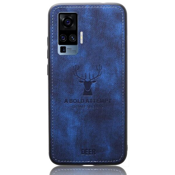 

Чехол Deer Case для Vivo X50 Pro Blue