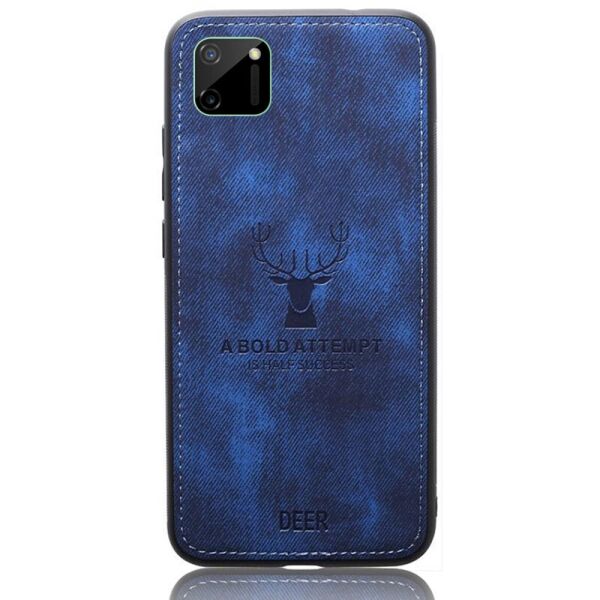 

Чехол Deer Case для Realme C11 Blue