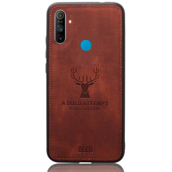 

Чехол Deer Case для Realme C3 Brown