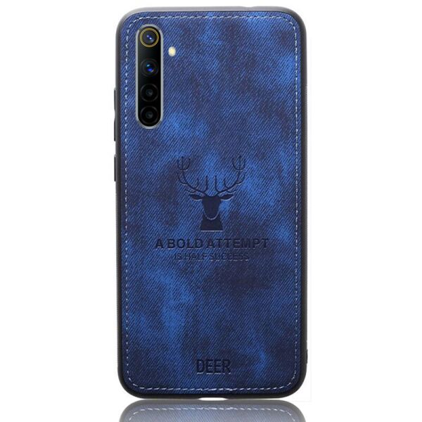 

Чехол Deer Case для Realme 6 Blue