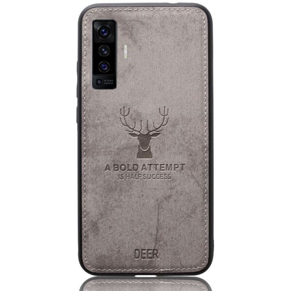 

Чехол Deer Case для Vivo X50 Grey