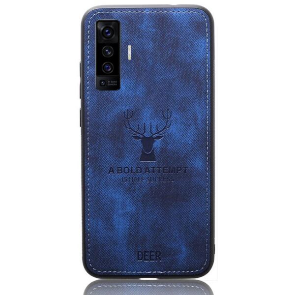 

Чехол Deer Case для Vivo X50 Blue