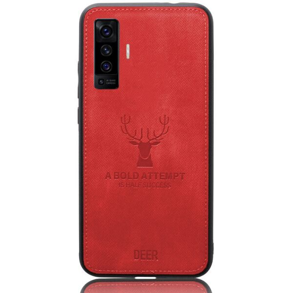 

Чехол Deer Case для Vivo X50 Red