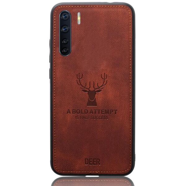 

Чехол Deer Case для Oppo A91 Brown